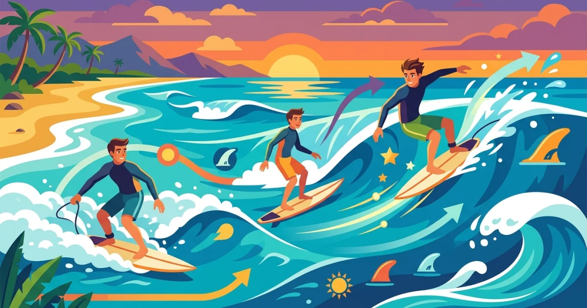 A Evolução no Surfe: Do Básico ao Intermediário