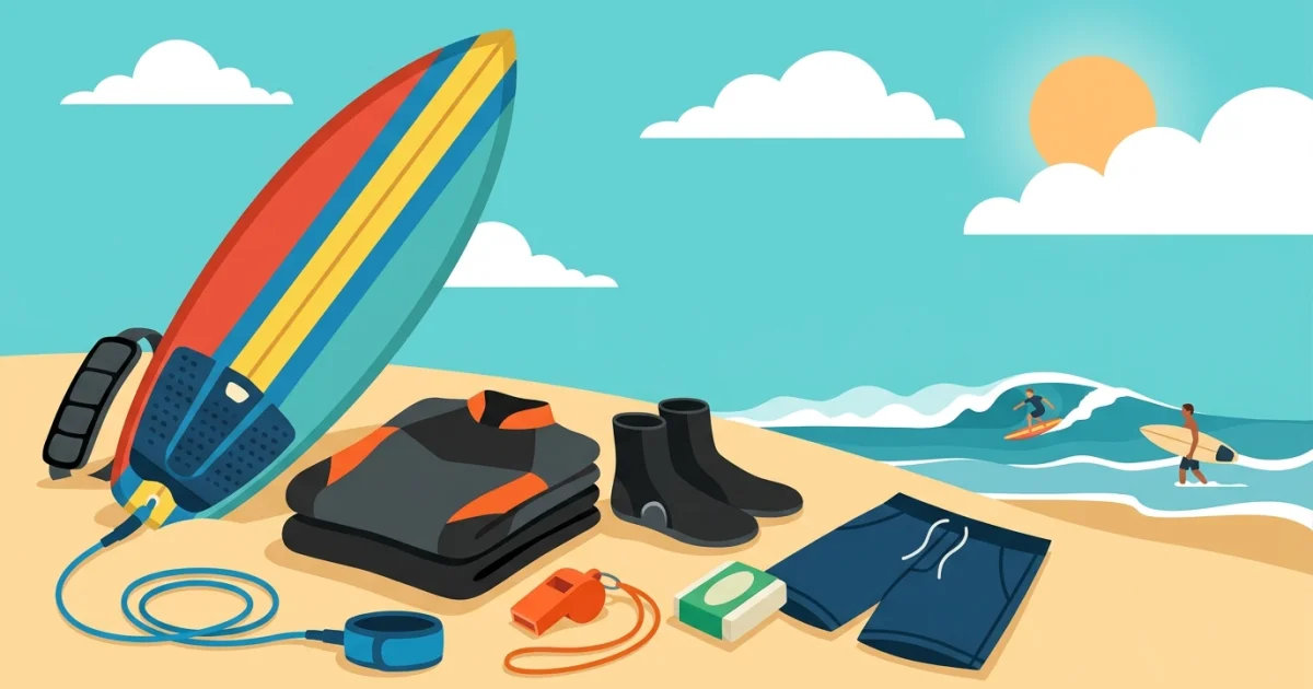Equipamentos Essenciais para o Surfe: Guia Completo
