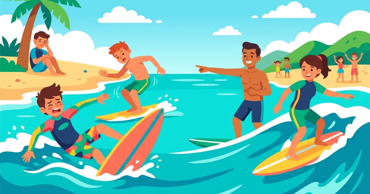 Os Maiores Erros de Iniciantes no Surfe e Como Evitá-los