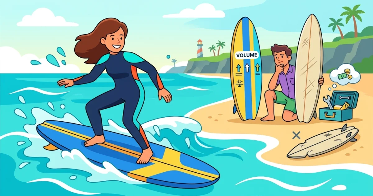 Como escolher a primeira prancha de surfe sem gastar dinheiro à toa