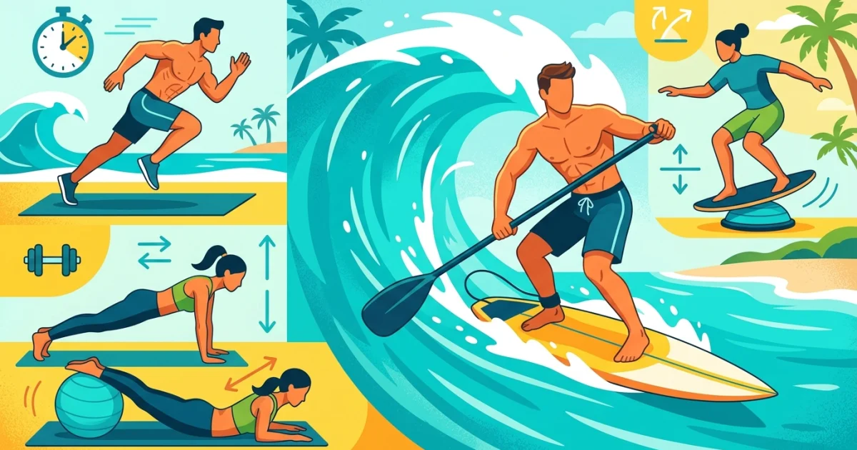 Como melhorar o condicionamento físico para evoluir mais rápido no surfe